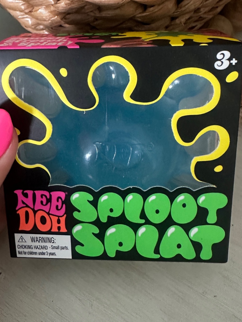 Needoh Sploot Splat Blue NEW IN BOX Authentic Ships Out Fast! SENSORY